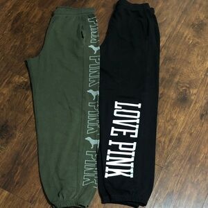 Victoria’s secret’s pink sweatpants